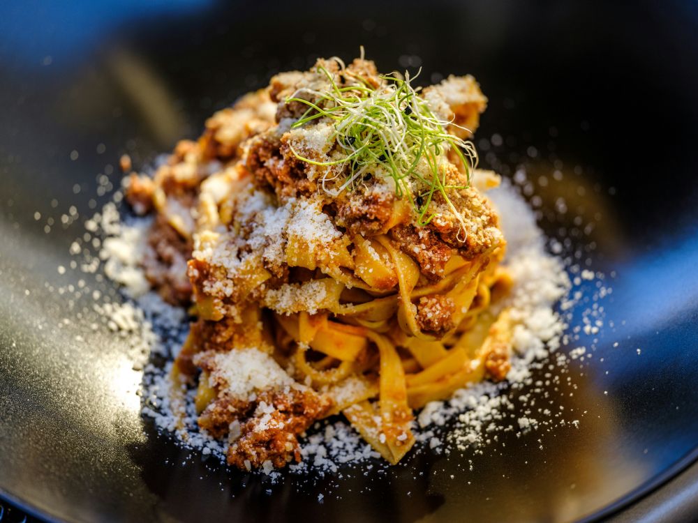ミートソースパスタ