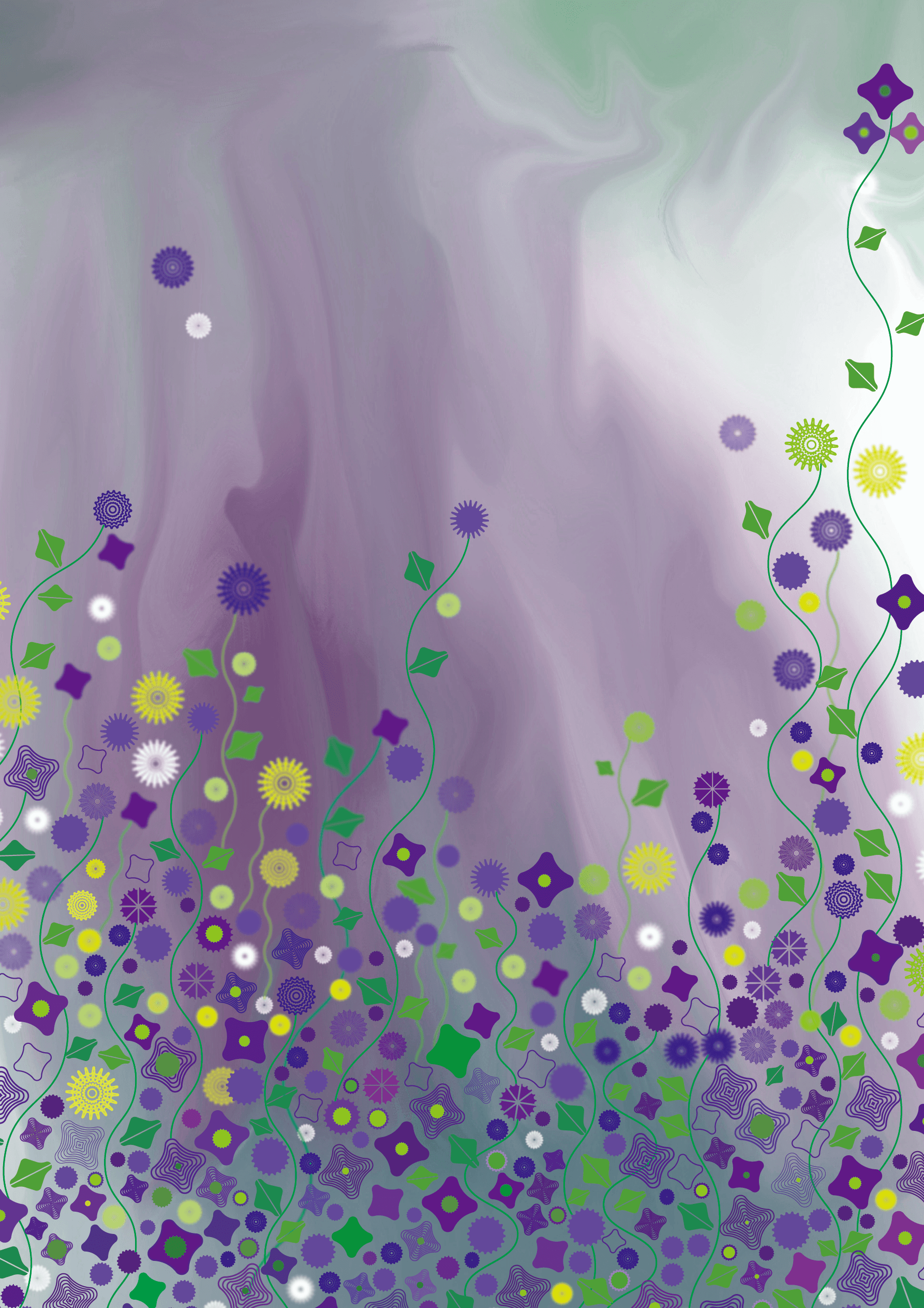 花のイラスト・カラー